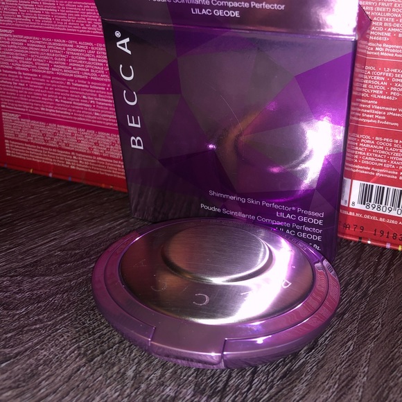 NIB NWT BECCA Limited Edition Shimmering Skin Perfector Lilac Geode Highlighter - Picture 10 of 12